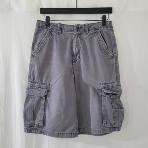 Canyon River Blues Grey Cargo Shorts Boys Size 20
